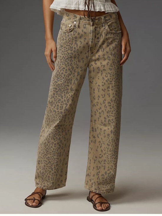 Citizens Of Humanity Denim - NWOT Citizens of Humaity Miro barrel cheetah jeans